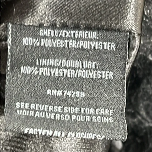 MADDEN GIRL faux fur black vest - Picture 16 of 16